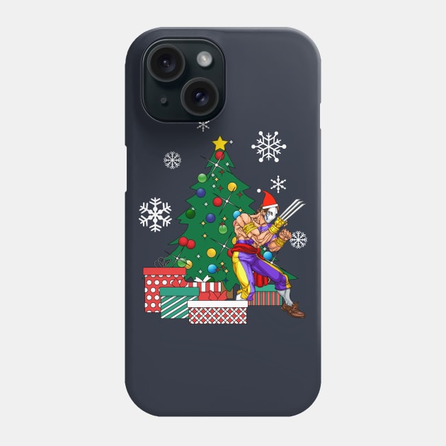 Vega Around The Christmas Tree Street Fighter Phone Case by Nova5