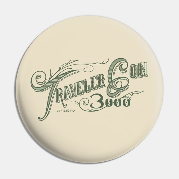 Traveler Con 3000 Pin by BluRabbit
