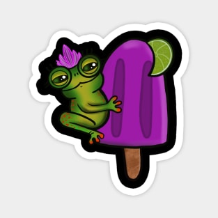 Queen Froggy Pop Magnet