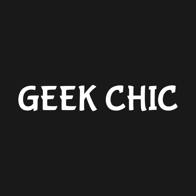 geek chic t-shirt by Realm-of-Code