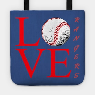 I LOVE TEXAS RANGERS Tote