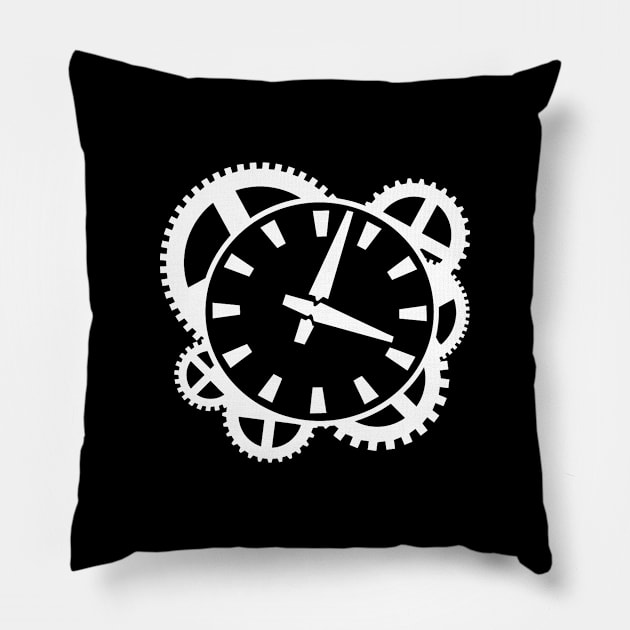 Its About Time Pillow by baikteman