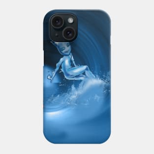 Water Element and Pink Fish Phone Case