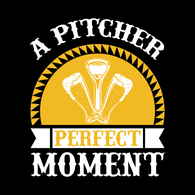 A pitcher perfect moment T Shirt For Women Men by QueenTees