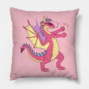 Dancing Dragon Pillow