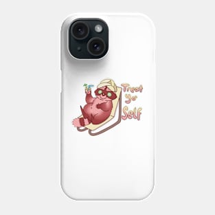 Treat Yourself Racoon Phone Case