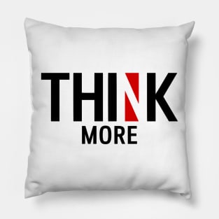 Think More outside the box Pillow