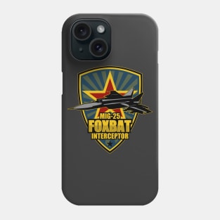 Mig-25 Foxbat Interceptor Phone Case