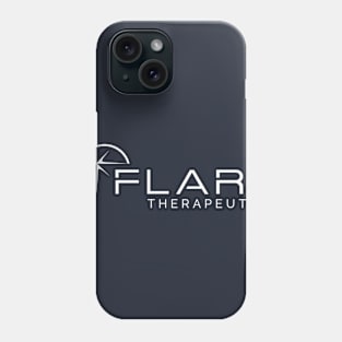 FlareTX All White Logo Phone Case