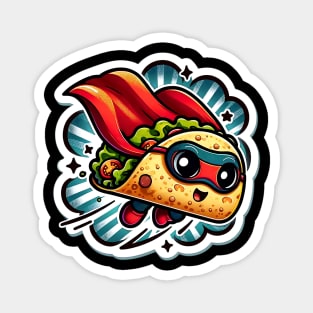 Superhero Baby Taco Magnet