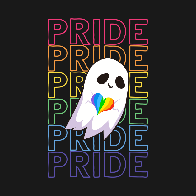 Happy Ghost Heart Pride by TheMavenMedium