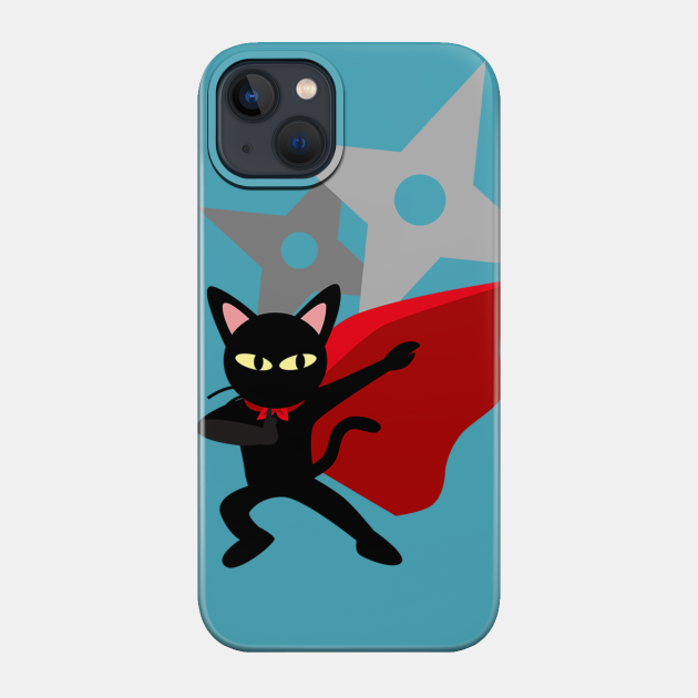Hero Cat - Kitty - Phone Case