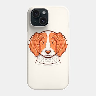 Cute Brittany Spaniel Phone Case