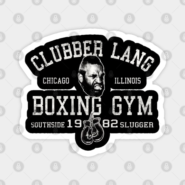 Clubber Lang Dks Worn Magnet by Alema Art