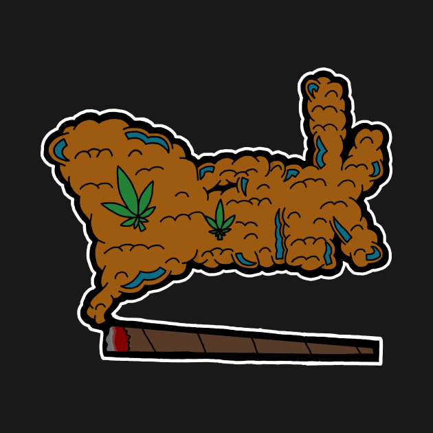 Dank Blunt(orange) by Savage Threadz