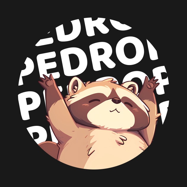 Pedro Pedro Dancing Raccoon by Seraphine