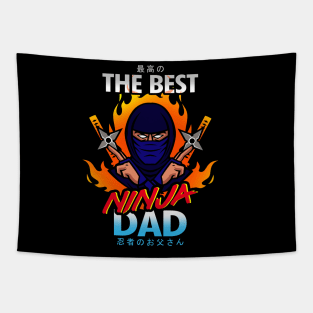 The Best Ninja Dad Gift For Father's Day Tapestry