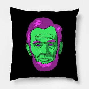 Atomic Lincoln Pillow