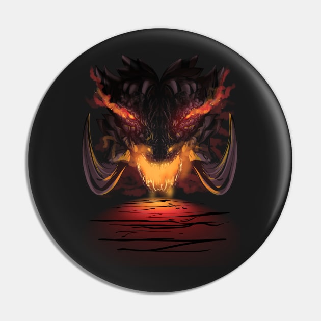 dragon Pin by artofkaan