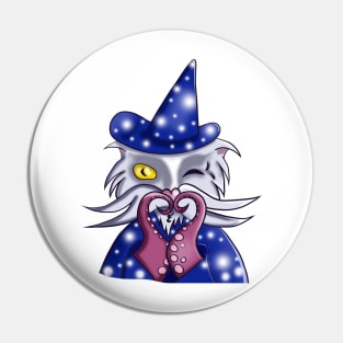 Сat-wizard loves you Pin