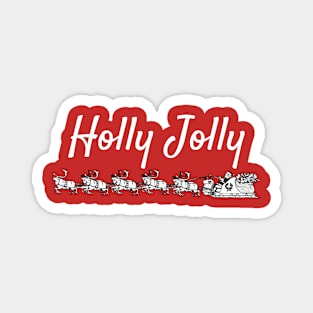 Holly Jolly Magnet