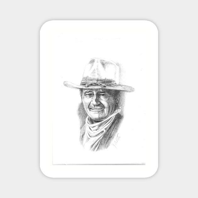 John Wayne Magnet by GunnerStudios