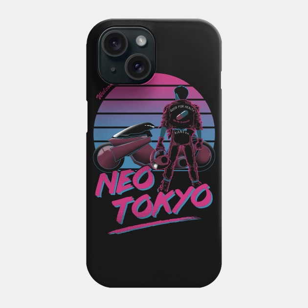 Welcome to Neo Tokyo Phone Case by ddjvigo