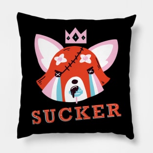 Red Panda Sucker Pillow