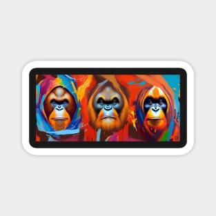 Orangutans Magnet