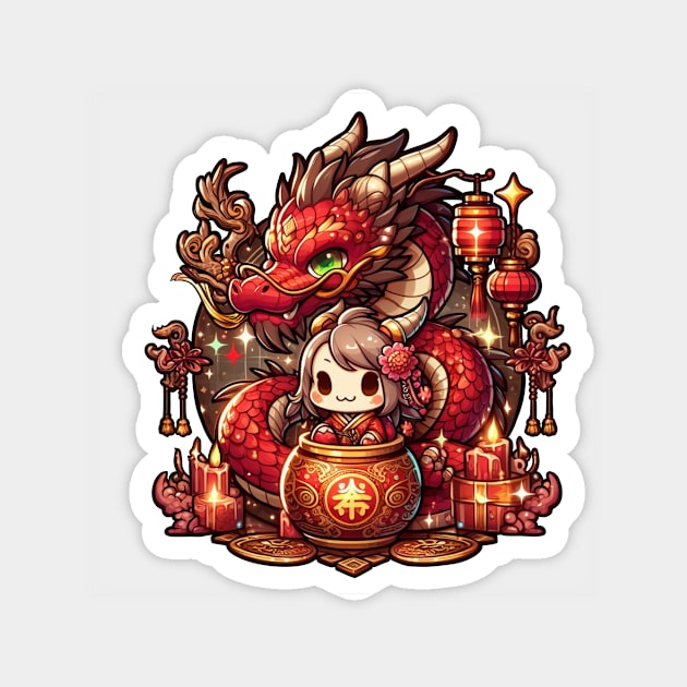 Year of the Dragon 05 Magnet by Marvin