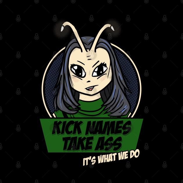 Kick Names Take Ass by TrulyMadlyGeekly