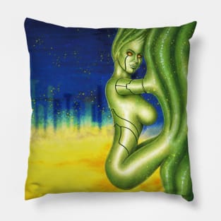 cyborg reborn Pillow