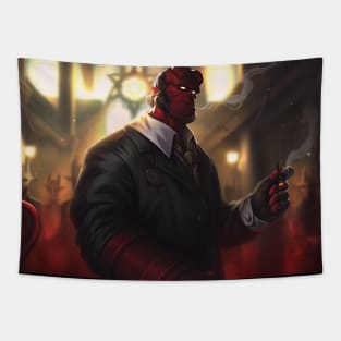 Hellboy Tapestry