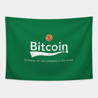 Bitcoin Logo BTC Cryptocurrency Tapestry