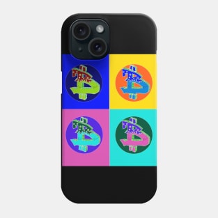 bitcoin pop art 23 Phone Case