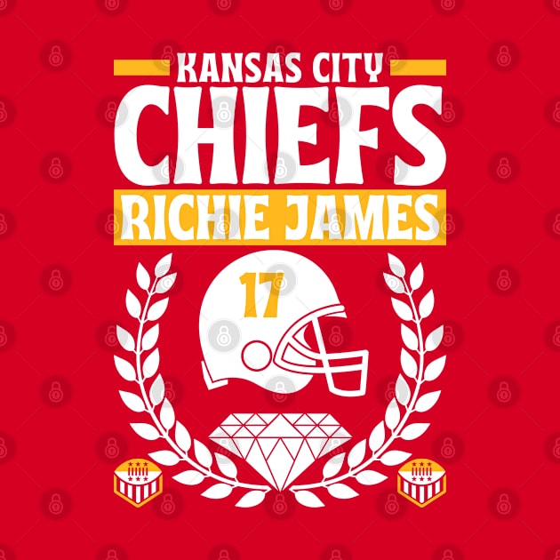 Kansas City Chiefs Richie James 17 Edition 3 by Astronaut.co