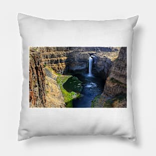 Palouse River Falls 1 Pillow