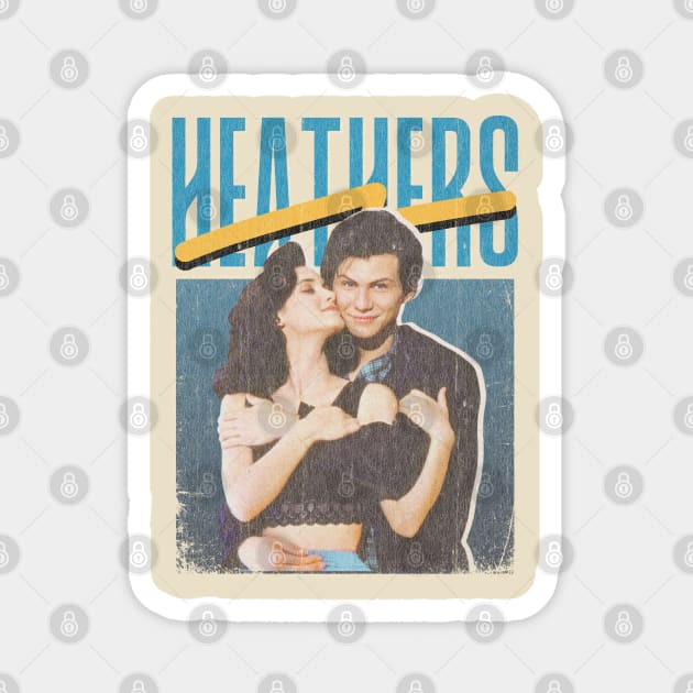 Heathers Vintage 1989 // How Very Original Fan Design Artwork Magnet by A Design for Life