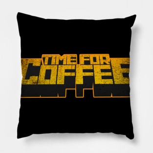 Time for Coffee. Pillow