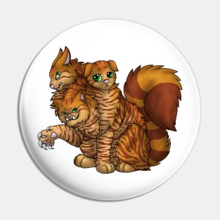 CerPURRus: Ginger Tabby Pin