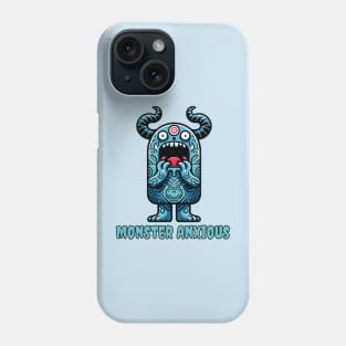 Anxiety monster Phone Case