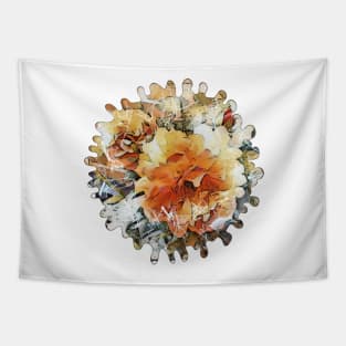 Beautiful Peonies Tapestry