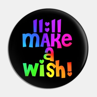 11:11 make a wish Pin