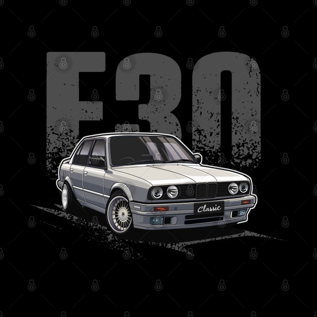 Classic E30 Gang (White) by Jiooji Project