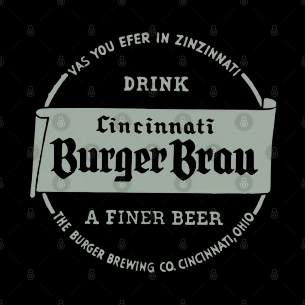 Cincinnati Burger Brau Beer by The Curious Cabinet