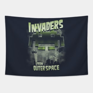 Invaders from outer space Tapestry