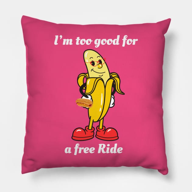 Banana Comic Pillow by Jimmynice