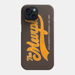 THE MURPH Defunct Jack Murphy Stadium Tribute Font Phone Case