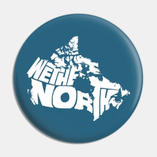 We the North white Pin