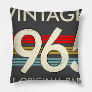 Vintage 1965 All Original Parts Pillow